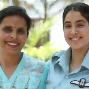 Janhvi Kapoor says, 'Hope we make you proud,' after real-life Gunjan Saxena reacts to her biopic's teaser