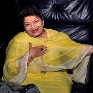 Saroj Khan hospitalized due to breathing problems; tests negative for COVID-19