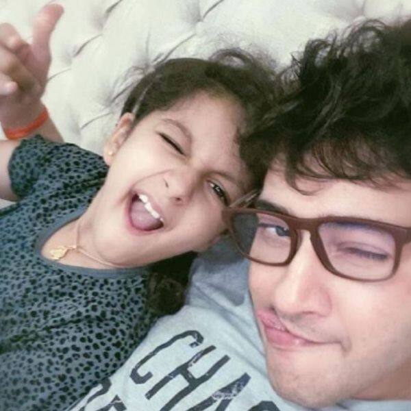 Mahesh Babu races with daughter Sitara and we wonder who won