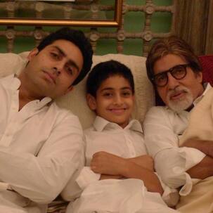 बेटे अभिषेक और नाती अगस्त्य के साथ बेहद खास अंदाज में नजर आए अमिताभ बच्चन, देखें तस्वीर