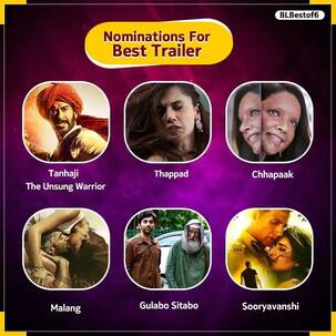 #BLBestOf6: 'तान्हाजी: द अनसंग वॉरियर', 'सूर्यवंशी', 'छपाक' और 'थप्पड़' में से किस फिल्म का ट्रेलर आपको आया था सबसे ज्यादा पसंद? तुरंत करें वोट