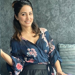 Video of the week: Hina Khan is tripping over the stunt scene of her body double — let's trip along once again