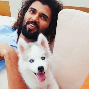 Rowdy Star Vijay Deverakonda playing with Liger producer Charmme Kaur's dog is the cutest thing on the internet today – watch video