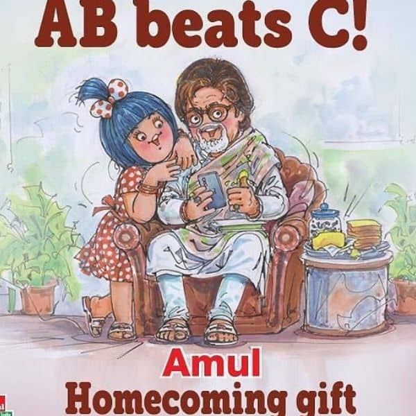 Amitabh Bachchan gets a homecoming tribute from Amul as he returns home  after beating the Coronavirus