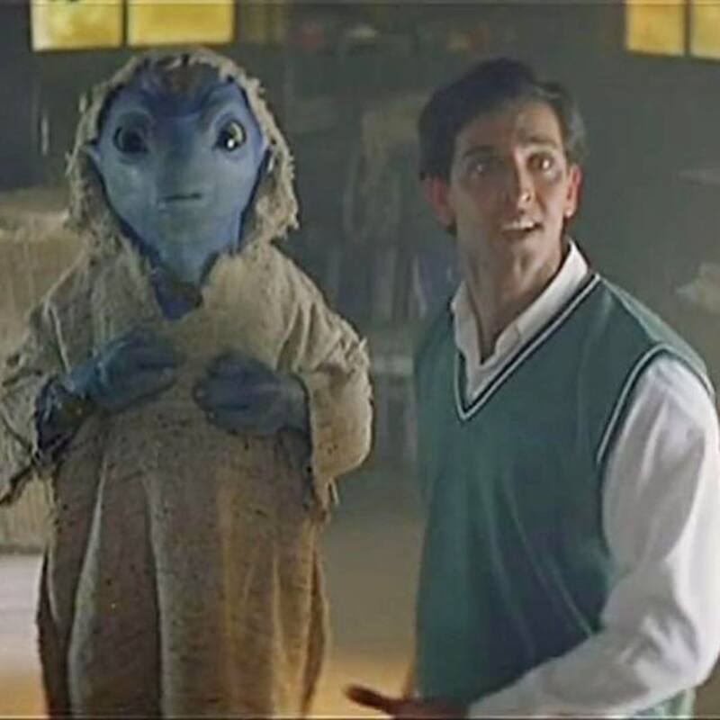 Hrithik Roshan celebrates friendship day with Jadoo as Koi Mil Gaya ...