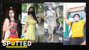 #StarSpotted: करीना कपूर खान, कटरीना कैफ और क्रिस्टल डिसूजा ने कोरोना काल में रखा घर के बाहर कदम, देखें वीडियो