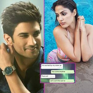 Rhea Chakraborty leaks WhatsApp chats with Sushant Singh Rajput after the alleged molestation incident involving sister Priyanka Singh