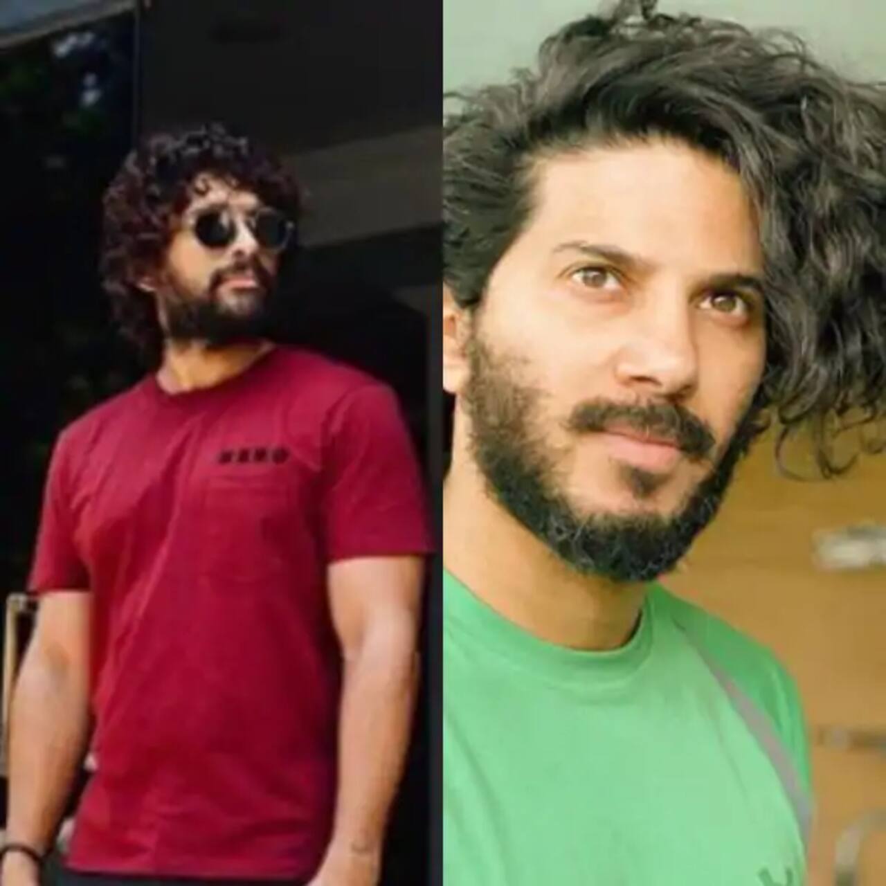Fans loved Allu Arjun's curly-hair look more than that of Dulquer Salmaan's  — view poll result