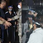 Sara Ali Khan, Amrita Singh and Ibrahim Ali Khan land in Mumbai amid media chaos — watch video