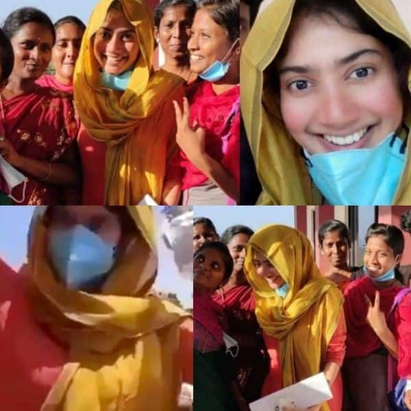 Pictures of Maari 2 actress Sai Pallavi go viral as she writes exam during lockdown at Trichy's MAM college