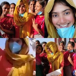 Pictures of Maari 2 actress Sai Pallavi go viral as she writes exam during lockdown at Trichy’s MAM college