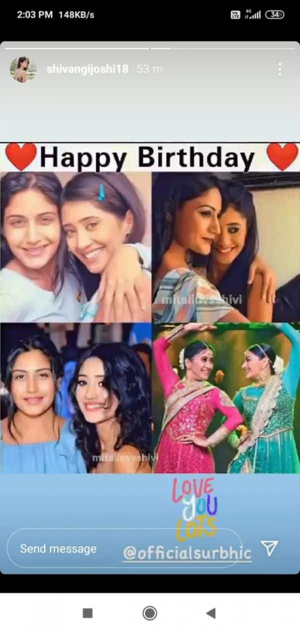 Happy birthday, Surbhi Chandna: Shivangi Joshi, Surbhi Jyoti, Mohit ...