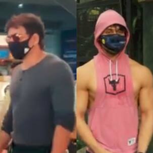 Spotted: Tiger Shroff steps out; Nagarjuna Akkineni seen at an airport