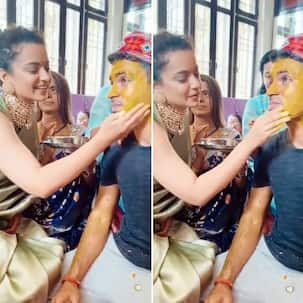 कंगना रनौत ने धूम-धड़ाके से शुरू की भाई अक्षत की शादी की रस्में, एफआईआर की चिंता भुलाकर शेयर किया वीडियो