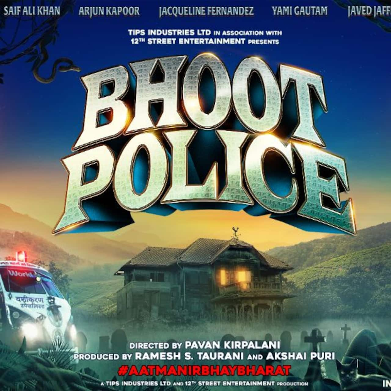 Bollywood News Bhoot Police First Look The New Poster Of The Saif Ali Khan Jacqueline