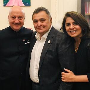 Anupam Kher pens an emotional post for Neetu Kapoor as she resumes shoot; says, 'You have made Rishi Kapoor the happiest person by doing so'