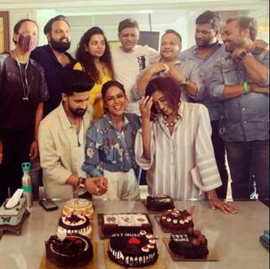 Jamai Raja 2.0 Season 2: Ravi Dubey and Nia Sharma are all smiles as shoot begins