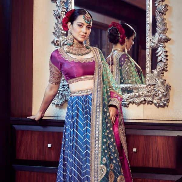 Bollywood News: Kangana Ranaut's wore a custom made bandhani lehenga that took 14 months to make — view pics