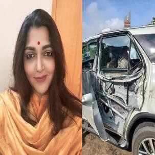 कांग्रेस से बीजेपी में शामिल हुईं एक्ट्रेस खुशबू सुंदर का भयानक एक्सिडेंट, ट्रक की टक्कर से कार चकनाचूर