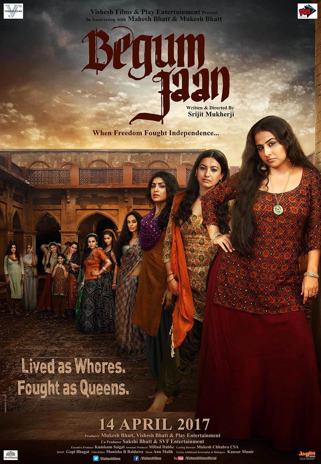 Begum Jaan - Film Cast, Release Date, Begum Jaan Full Movie Download,  Online MP3 Songs, HD Trailer | Bollywood Life