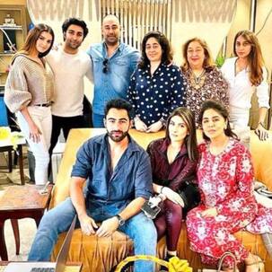Tara Sutaria and Aadar Jain make for the cutest couple in the latest Kapoor family pic shared by Riddhima Kapoor Sahni