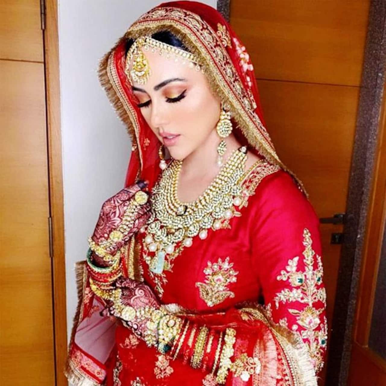 Bigg Boss fame Sana Khan shares THESE unseen pics of her ‘Walima look ...