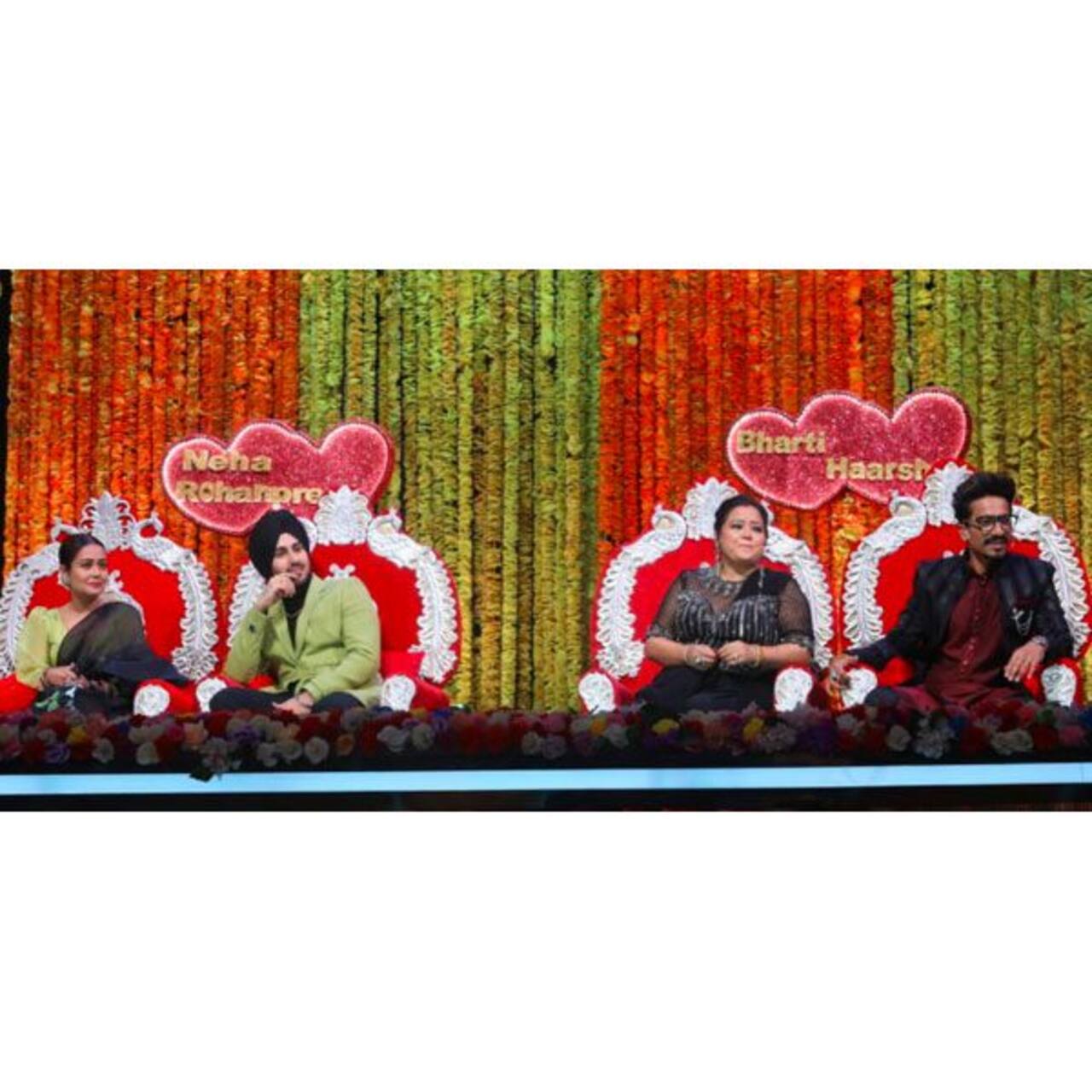 Indian Idol Bharti Singh Haarsh Limbachiyaa Rohanpreet Singh Join Neha Kakkar And Aditya