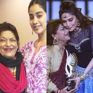 Late choreographer Saroj Khan's daughter wants to see Janhvi Kapoor as Sridevi and Madhuri Dixit to play herself in her mother's biopic