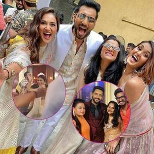 पुनीत पाठक की रिसेप्शन पार्टी में 'नागिन' की तरह बलखाती दिखीं Mouni Roy, भारती सिंह और हर्ष ने भी मचाया हंगामा