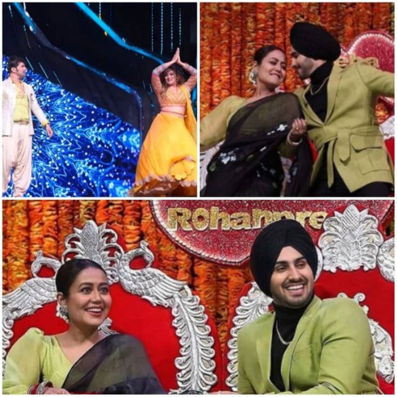 Indian Idol 12 Rohanpreet को सेट पर देखकर रो पड़ीं Neha Kakkar, Himesh