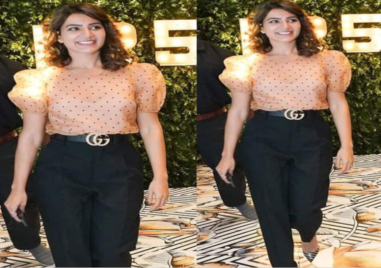 Guess The Price: Samantha Akkineni's Gucci belt can buy you a good