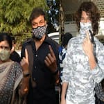 Chiranjeevi, Nagarjuna, Vijay Deverakonda and others turn out to vote in the GHMC polls – view pics