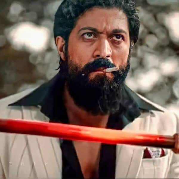 KGF Chapter 2 Teaser: Yash aka Rocky Bhai lights his cigarette with a