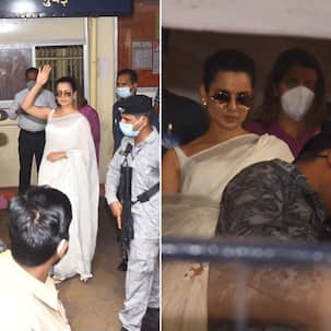 राजद्रोह मामले में घिरीं Kangana Ranaut, बहन रंगोली चंदेल संग पहुंची पुलिस स्टेशन