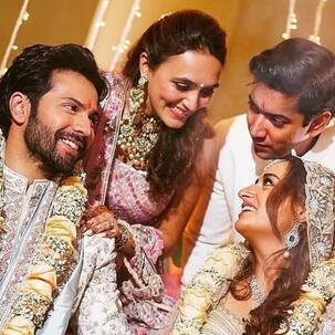 Varun Dhawan and Natasha Dalal are dishing out candid #Couplegoals in this UNSEEN picture from their wedding