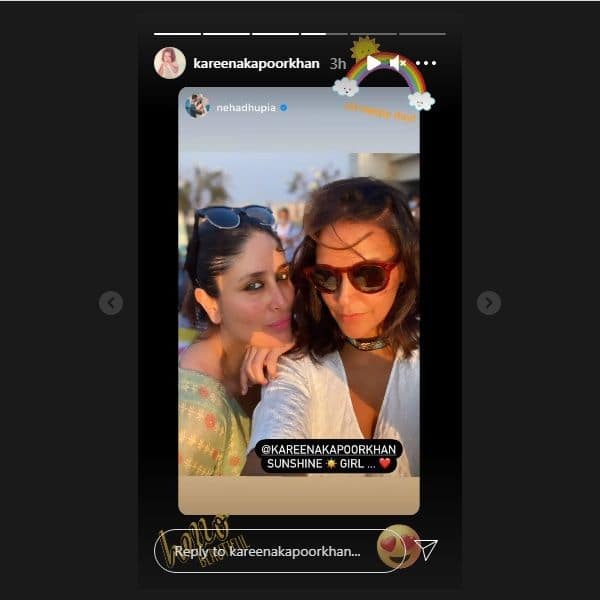 Kareena Kapoor Khan and Neha Dhupia