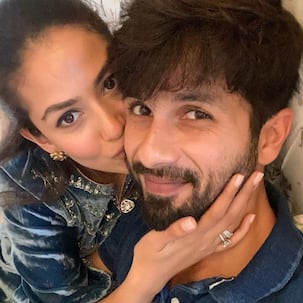 Happy birthday, Shahid Kapoor: Mira Kapoor kisses the birthday boy as she posts a mushy picture to wish the Jersey actor