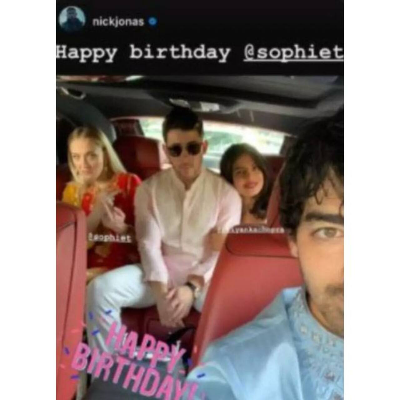 Happy birthday, Sophie Turner: Priyanka Chopra, Nick Jonas, Joe Jonas