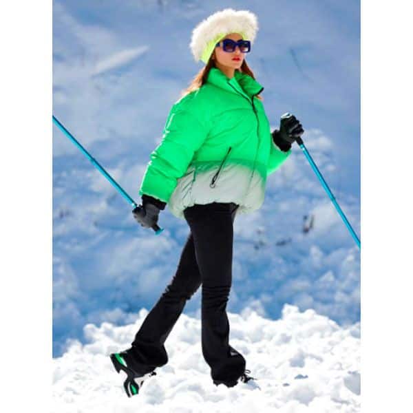 Skiing queen