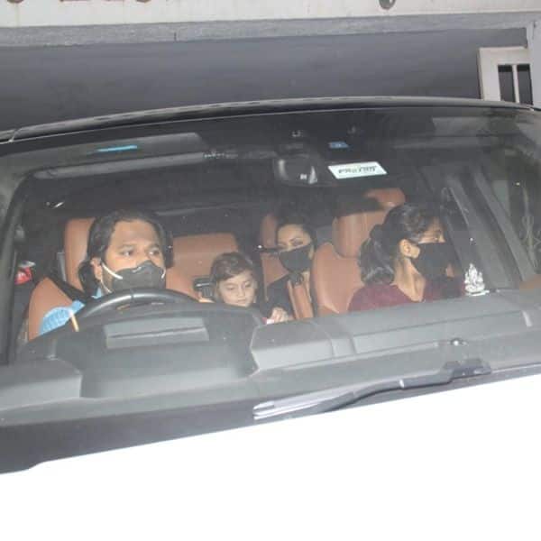 Gauri Khan and son AbRam