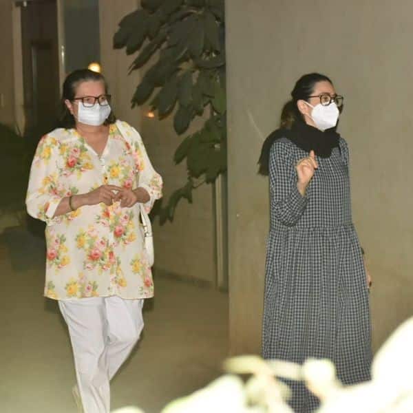 Karisma and Babita drop by Kareena Kapoor Khan's house