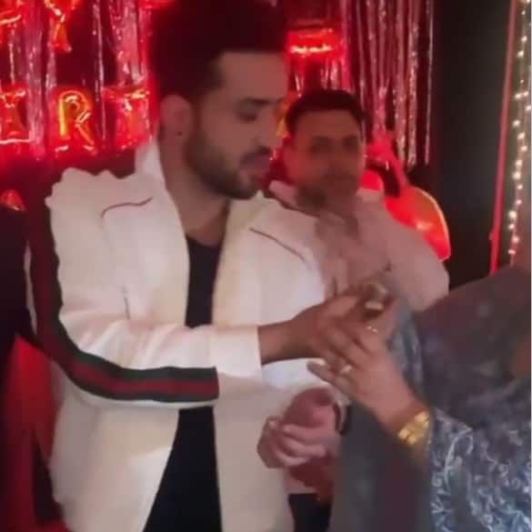 Aly Goni celebrates his birthday in Jammu with Jasmin Bhasin, family and lots of yummy food — watch pics and videos