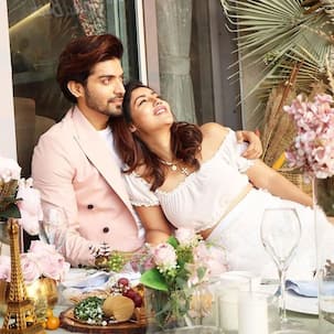 Gurmeet Choudhary and Debina Bonnerjee’s pictures from their 10th wedding anniversary celebrations are too adorable