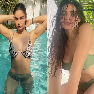 Gabriella Demetriades' latest bikini pics make us wonder how does boyfriend Arjun Rampal ever leave home