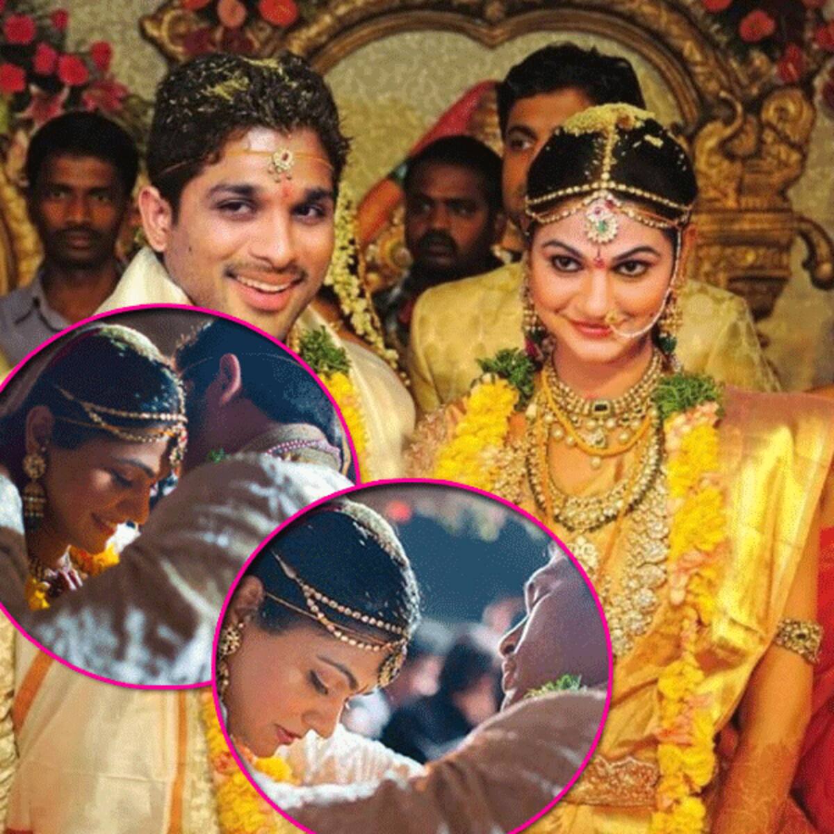 Allu Arjun And Sneha Reddy Wedding Photos Are Straight Out Of A Fairtytale View Pictures Allu arjun made a grand entry with his spouse sneha to the engagement ceremony of his cousin niharika konidela held on thursday. allu arjun and sneha reddy wedding