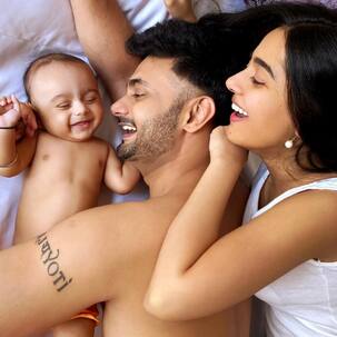 FIRST PIC: Amrita Rao and RJ Anmol introduce Veer in the most adorable post ever
