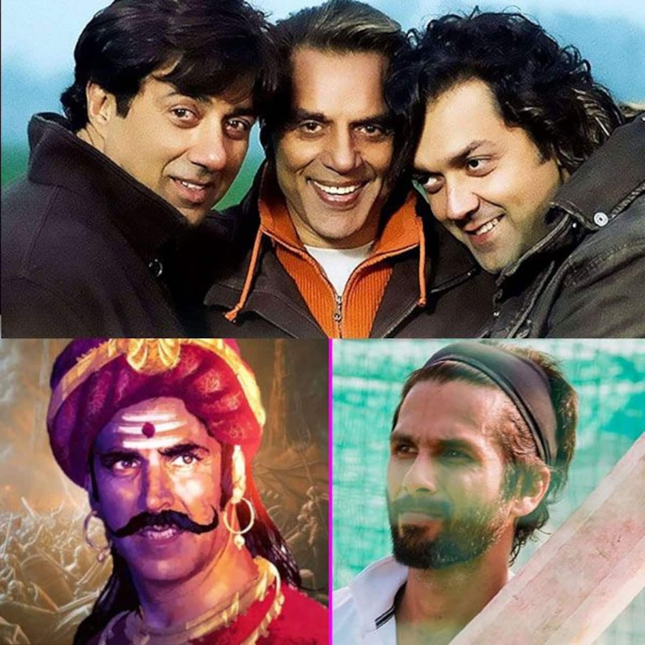 Here's the latest update on the CLASH between Sunny Deol-Bobby Deol-Dharmendra's Apne 2, Akshay Kumar's Prithviraj and Shahid Kapoor's Jersey