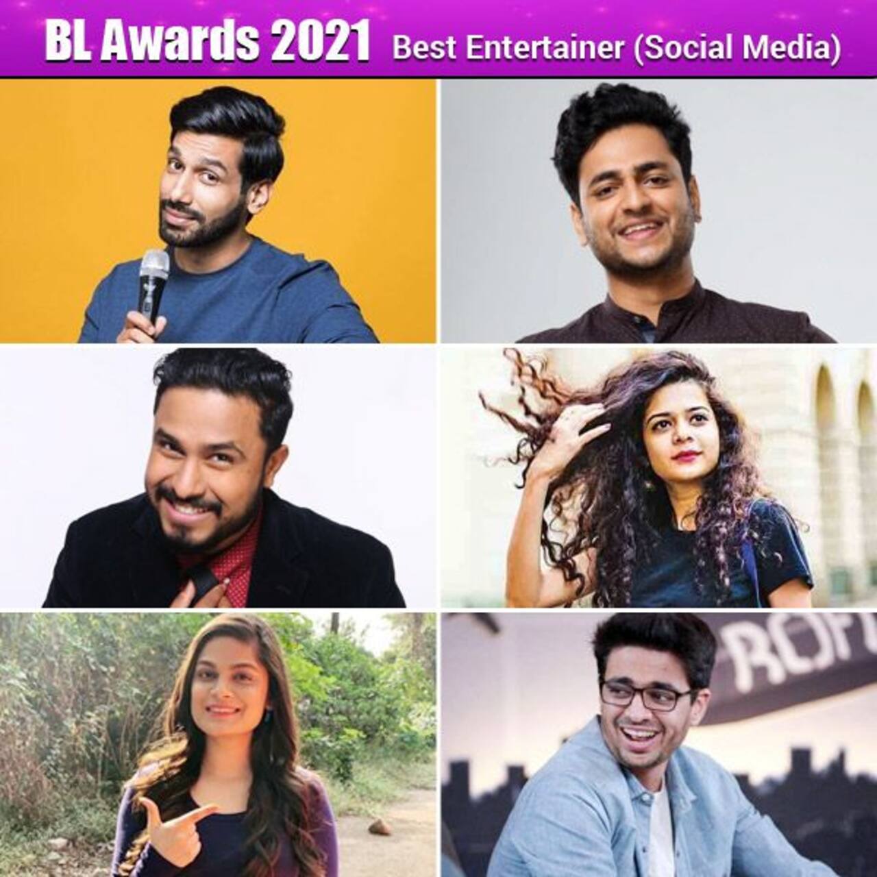 BollywoodLife.com Awards 2021 Best Entertainer (Social): कनन गिल, केनेथ सेबेस्टियन, सृष्टि दीक्षित या फिर... फेवरेट सितारे के लिए तुरंत करें वोट !!