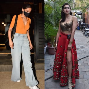 Deepika Padukone and sister Anisha enjoy a dinner date, while Sara Ali Khan cannot stop smiling at paparazzi's comment — watch videos