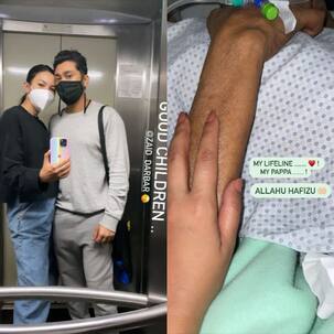 Gauahar Khan's dad hospitalized; actress shares stories of juggling between work and hospital duties